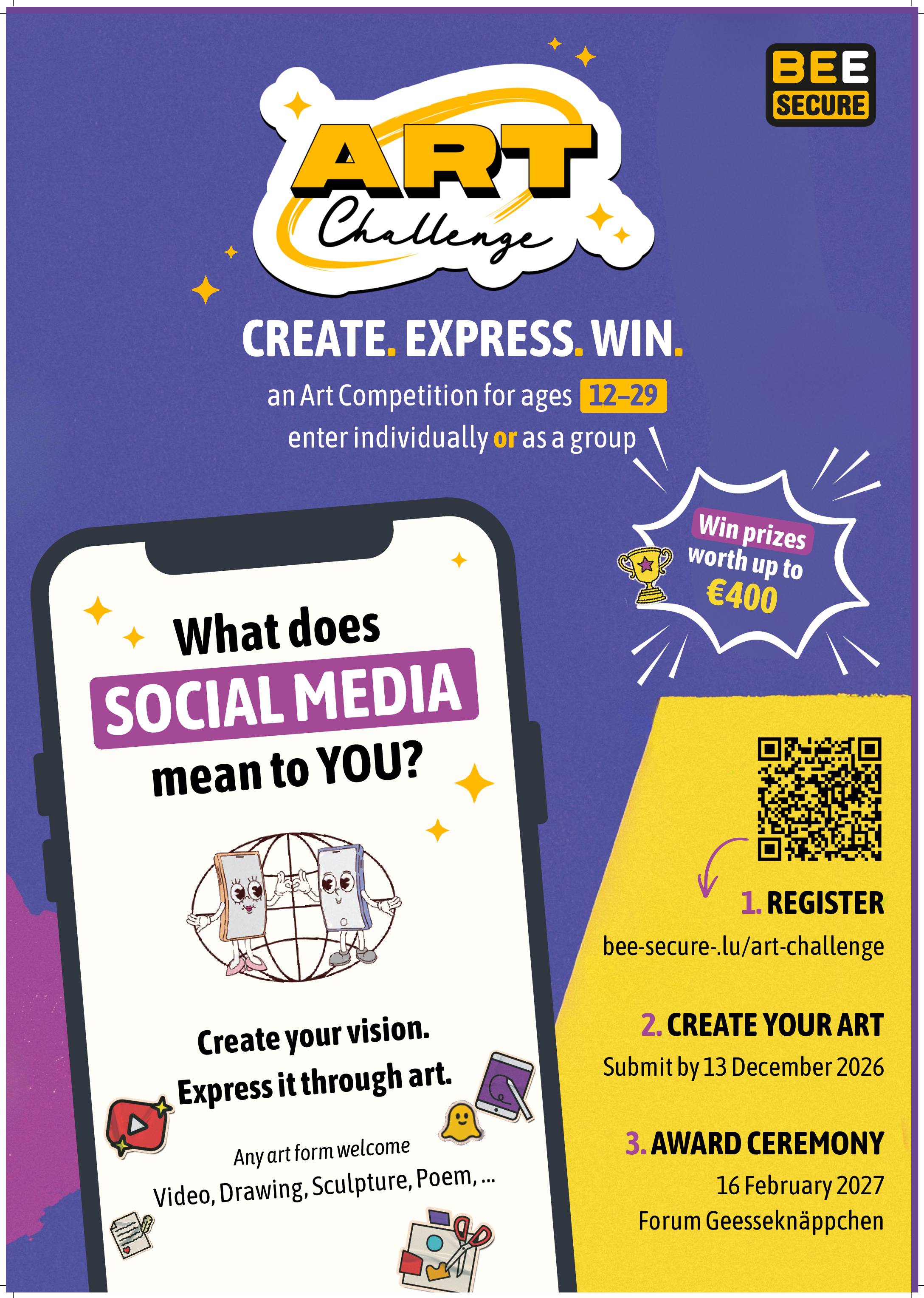 BeeSecure.lu Art Challenge