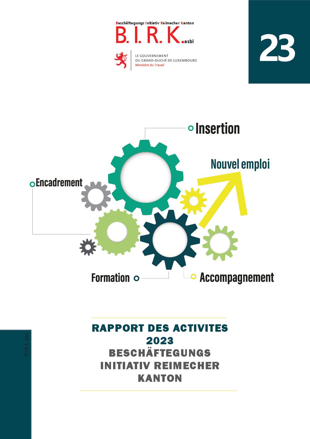 2023 - Rapport des activités du BIRK