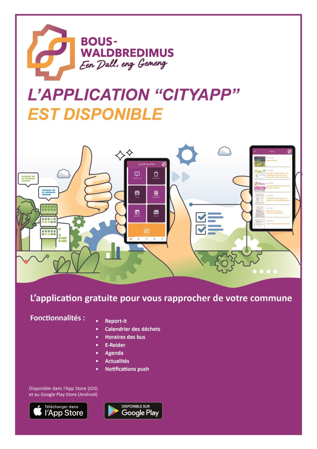 City-App - Bous-Waldbredimus