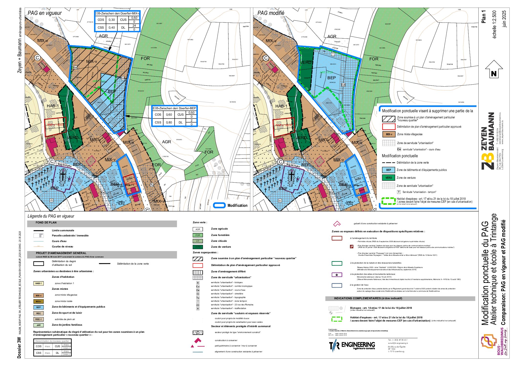 Waldb_Modif PAG 3W_Atelier technique_ecole_1 Plan Comparaison_2025-06