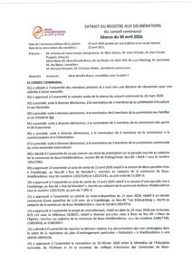 Rapport du Conseil communal 2026 06 04