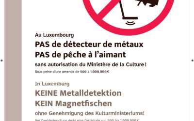 Pas de détecteur de métaux / Keine Metalldetektion