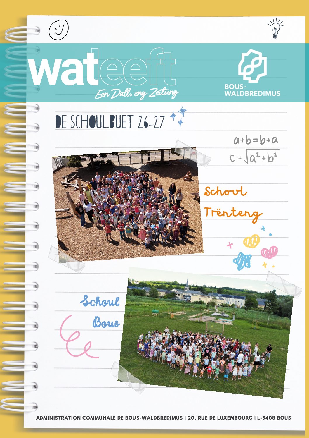 de Schoulbuet 2026/27