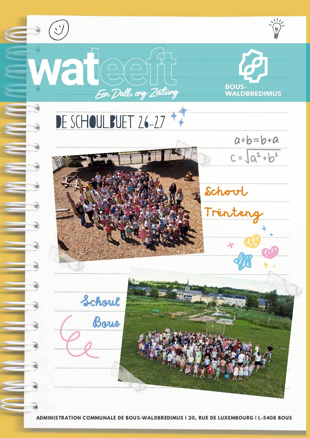 de Schoulbuet 2026/27